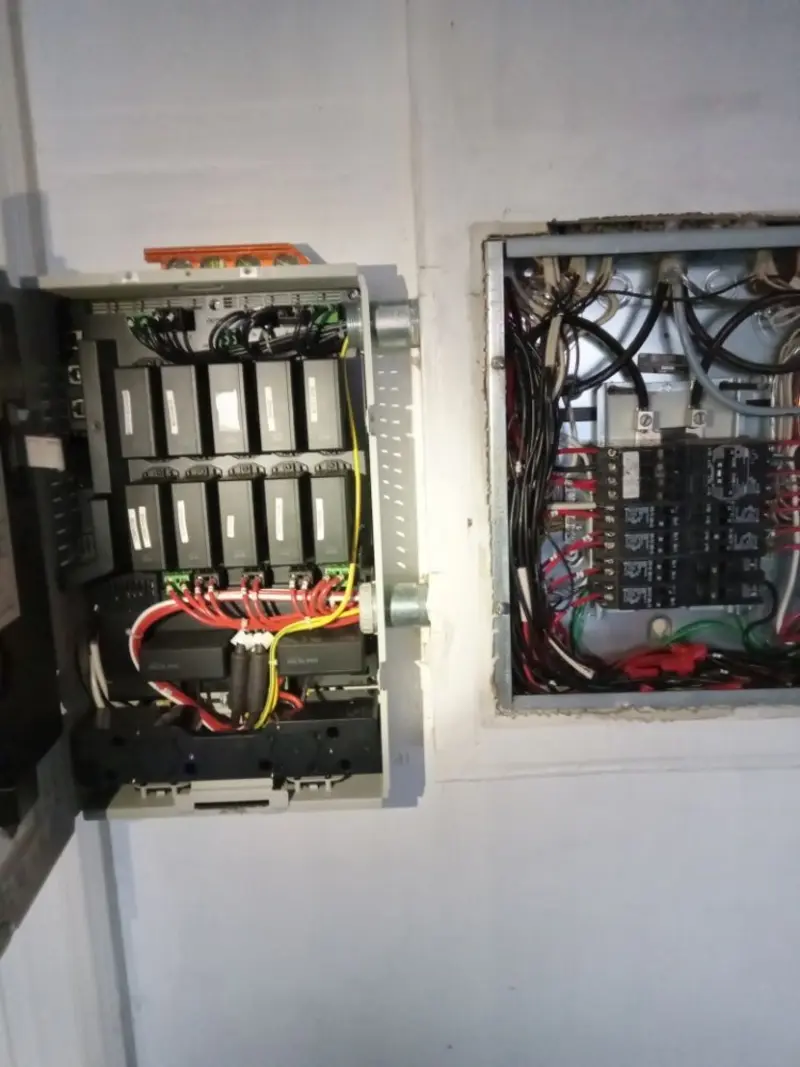 Electrical panel upgrade completed for Electrical Troubleshooting in Schertz